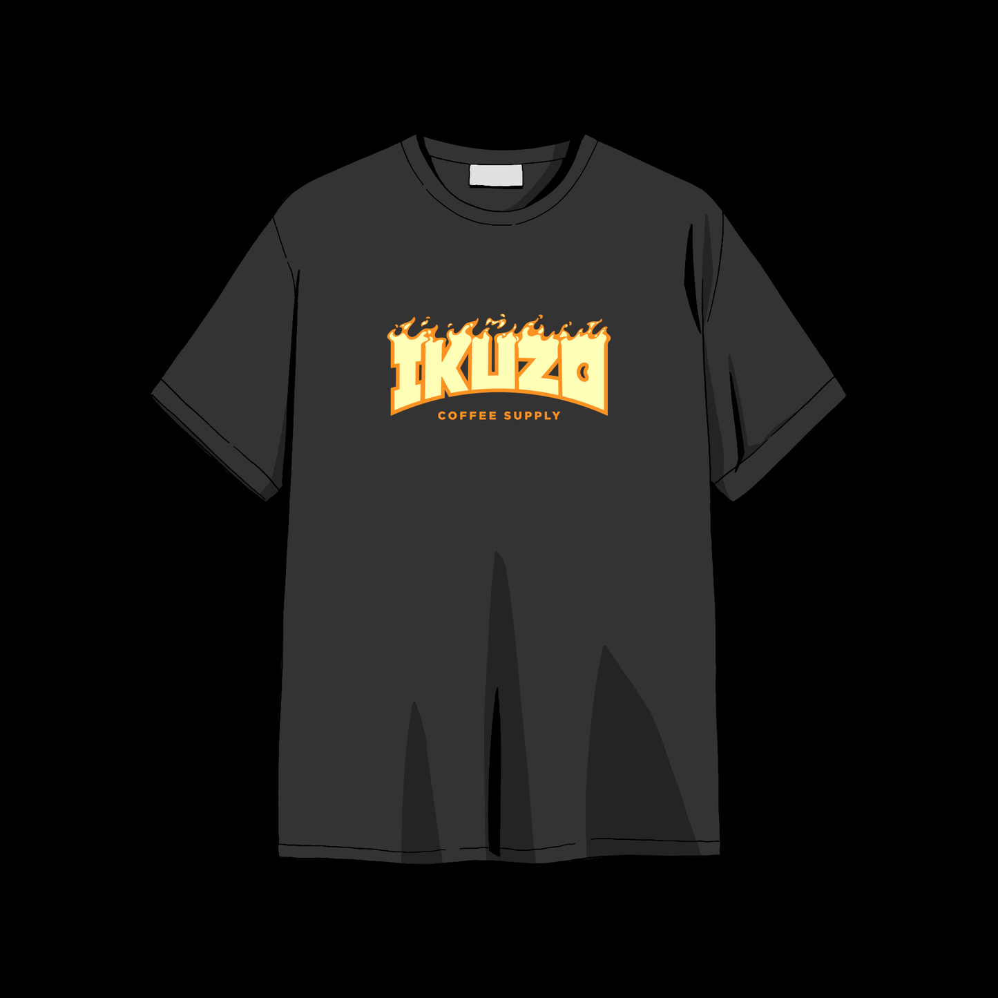 IKUZO FIRE LOGO TEE